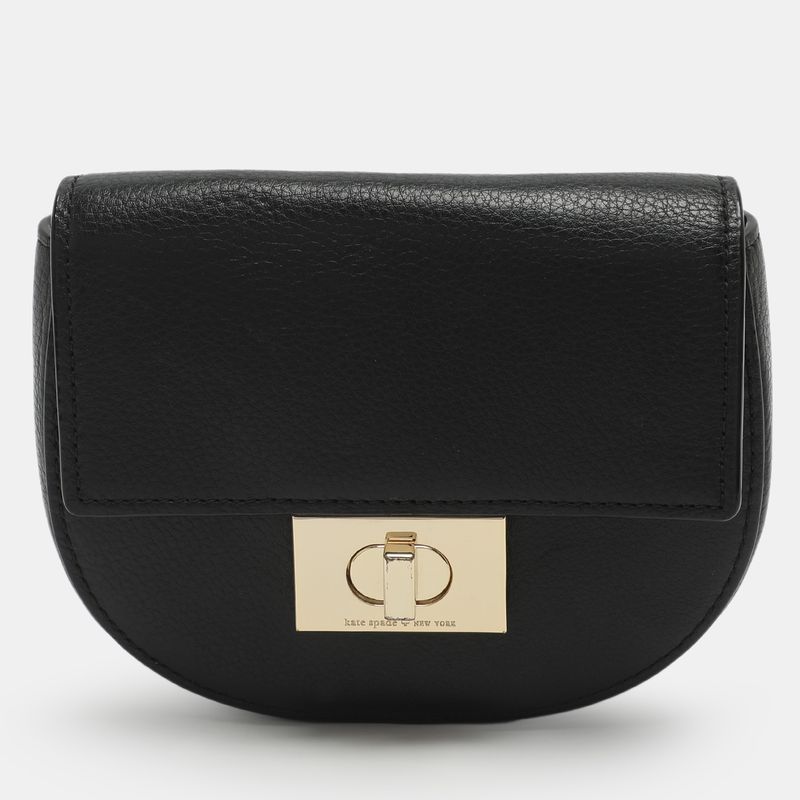 Kate Spade Black Leather Belt Bag